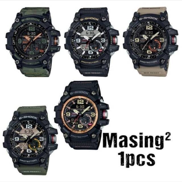 Jam Pria Casio GShock GG1000 GG 1000 Original Barang BM AutoLight Fullset