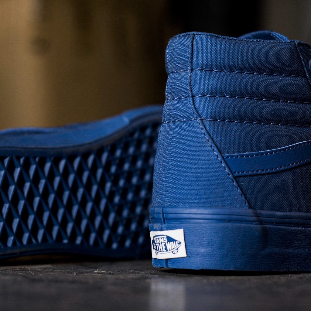 SK8-HI BLUE/MONO CLASSIC ORIGINAL 100%