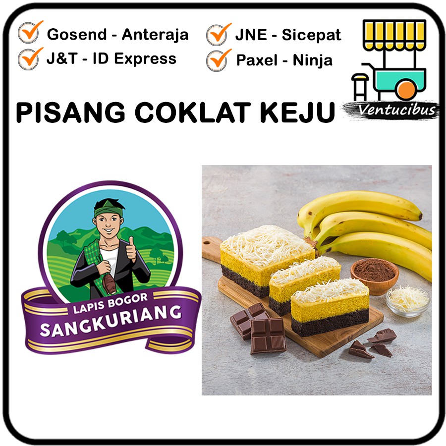 Bolu Kukus SANGKURIANG Kue Talas Pisang Coklat Keju Oleh Oleh Khas Bogor