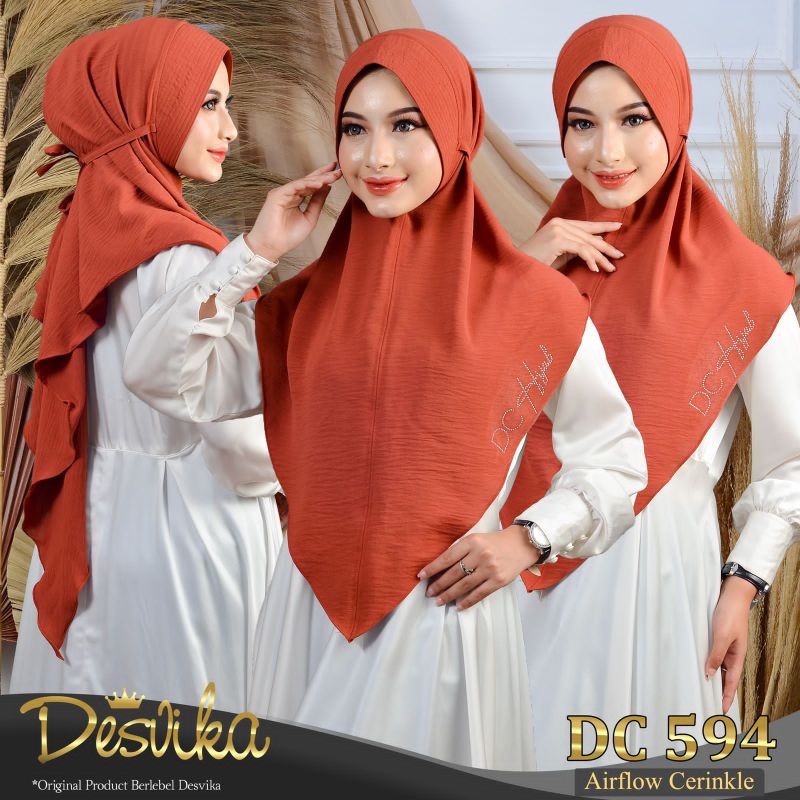 Hijab Instan DC594 DC595 by DC DESVIKA