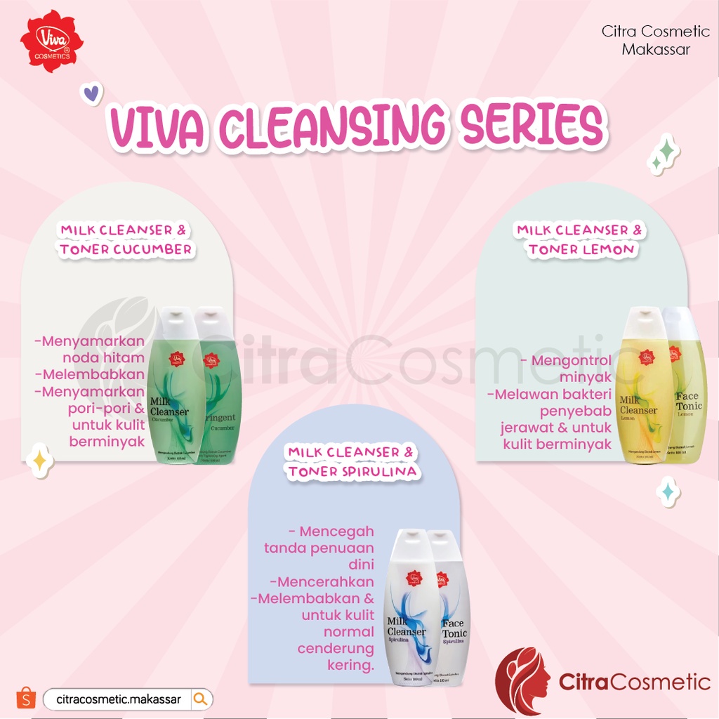 Viva Milk Cleanser | Face Tonic