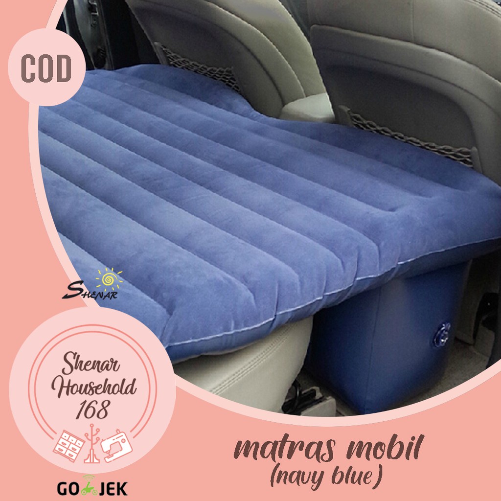KASUR MOBIL/ MATRAS SERBAGUNA/ AIR BED KASUR ANGIN MOBIL /MATRAS MOBIL + POMPA, SHENAR
