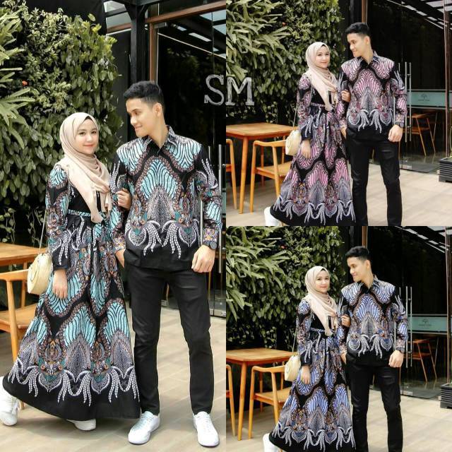 Wou Batik couple motif madu ORI bisa pilih Pasangan