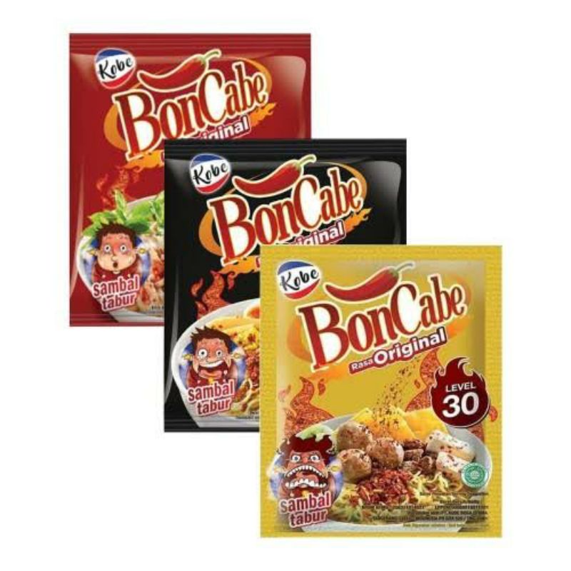 

Boncabe sambal cabai pedas kering (1 renceng)