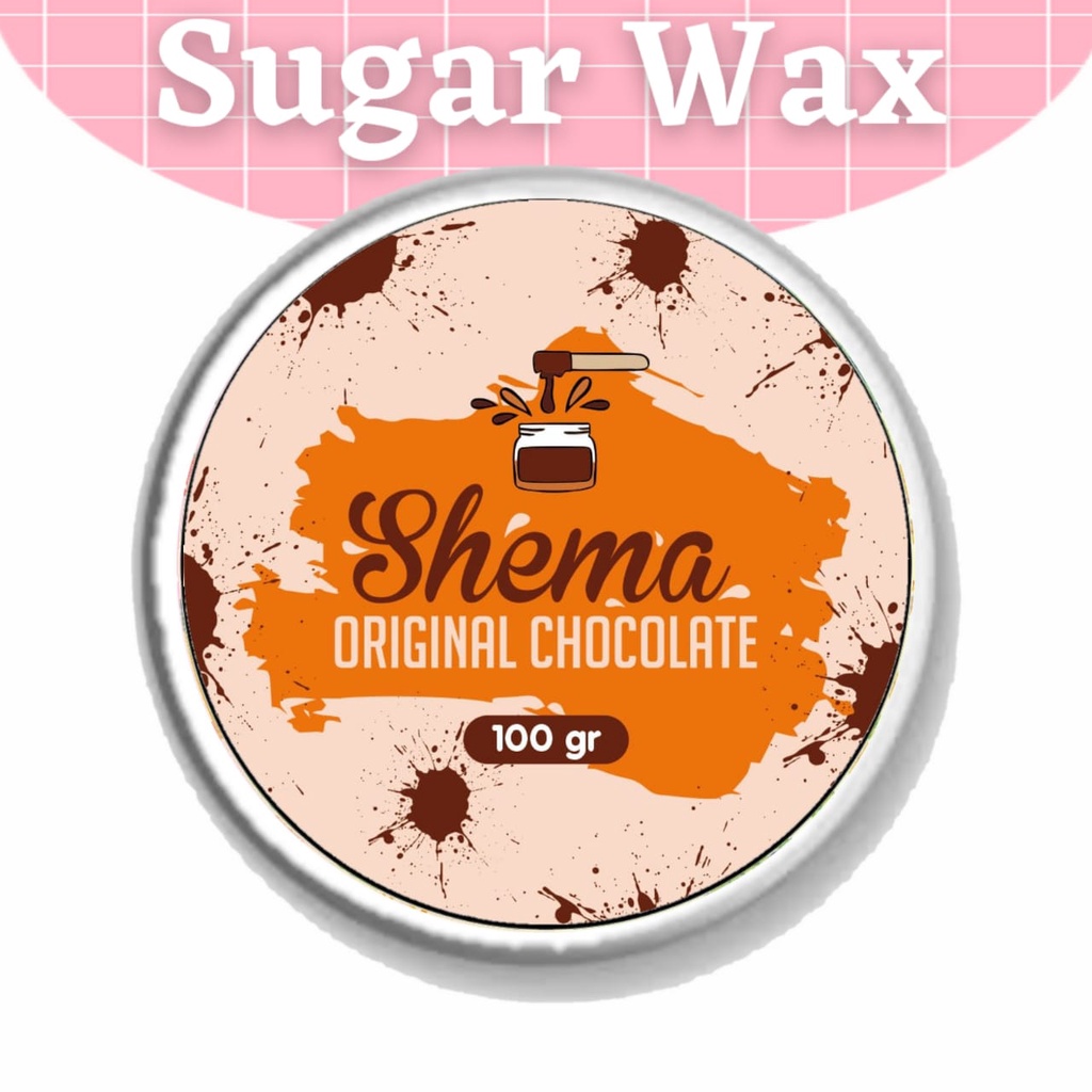 BIO SHEMA PREMIUM SUGAR WAXING SET LENGKAP 100 Gr (𝗕𝗣𝗢𝗠) TERMASUK SERUM SETELAH WAX