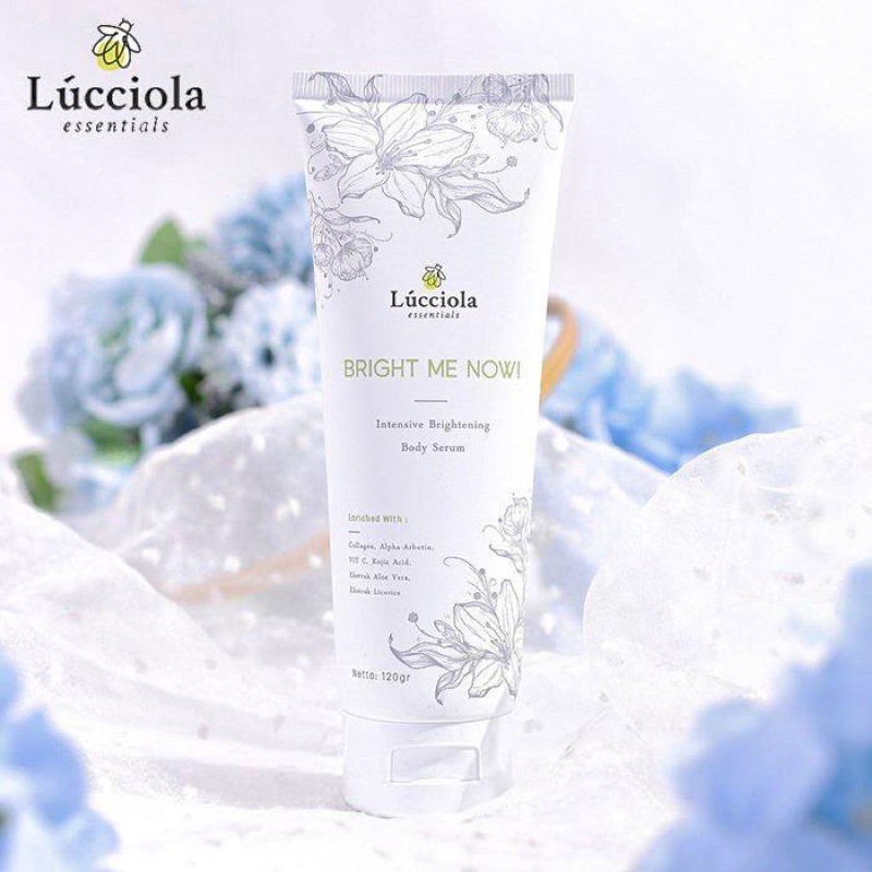 Original LUCCIOLA Body Serum Brightening Glowing Pemutih Tubuh Instant Lotion Viral Tiktok