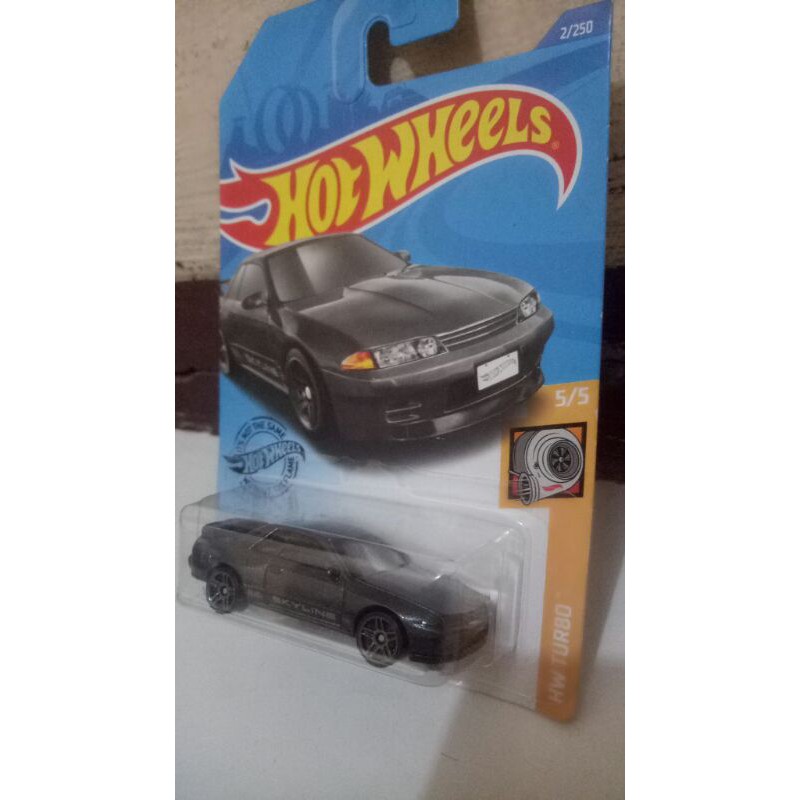 HOT WHEELS NISSAN SKYLINE GT-R (BNR32) HW EXOTICS LOT N 2020, DIECAST MOBIL MAINAN