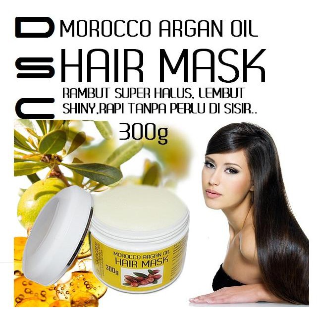 Jual Murah Dsc Morocco Argan Oil Hair Mask Masker Rambut Lembut Sehat Bebas Uban Hemat 20 Indonesia Shopee Indonesia