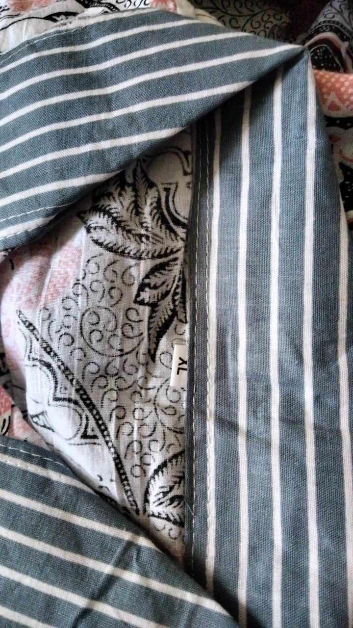 Tey-17 Batik Wanita Asj Sa Hrb026 Kenongo Kemeja Tosca Pendek