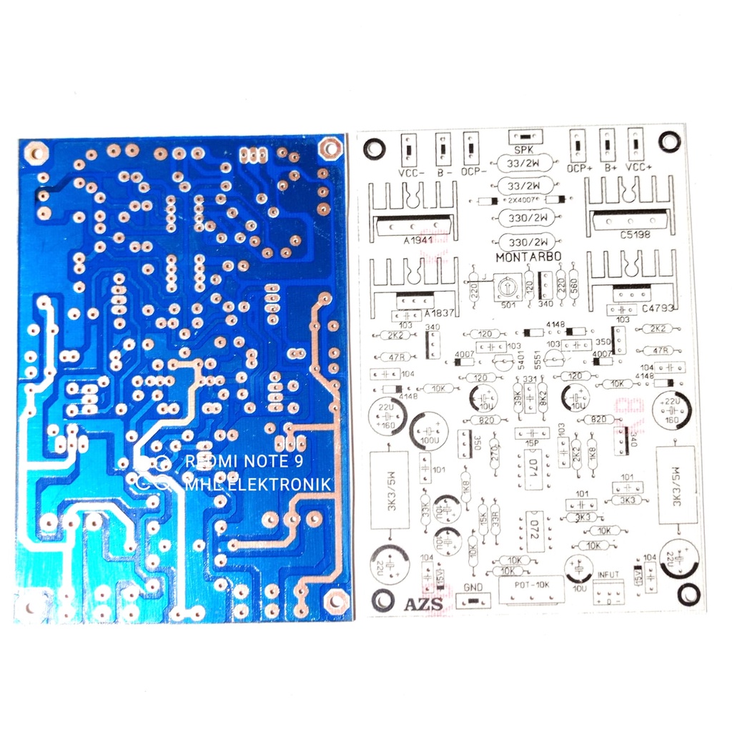 PCB Super Power Itali 2500W Montarbo Fiber