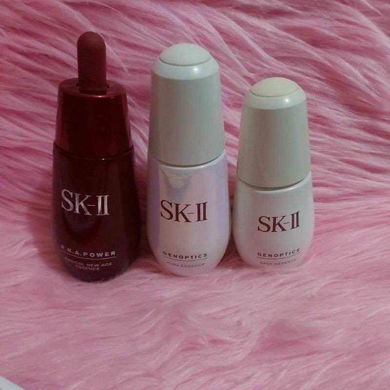 BOTOL KOSONG SKII FTE R.N.A POWER Radical New Age Essence, Genoptic Aura, Genoptic Spot