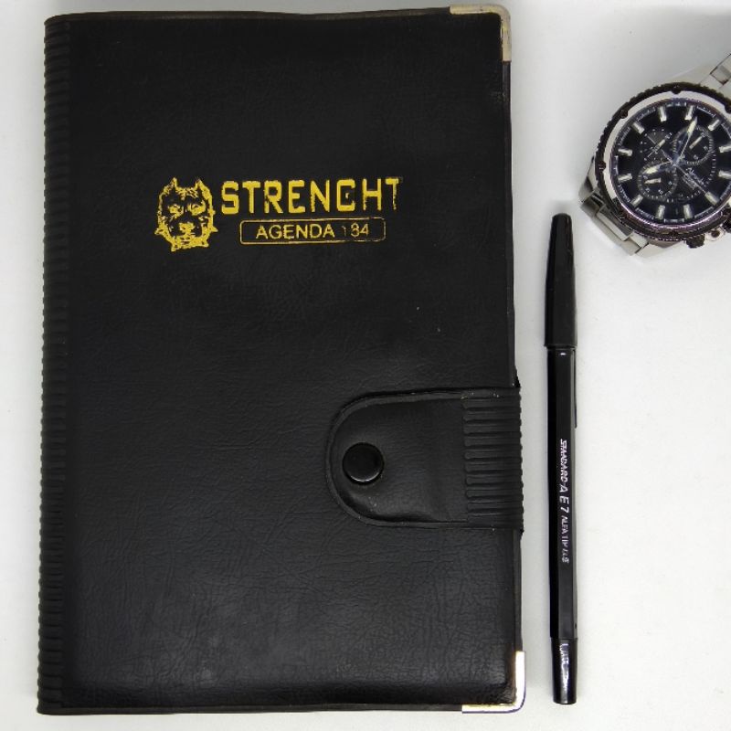 

Note Book Buku Tulis Murah Buku Catatan Buku Agenda STRENGHT 184 Hitam