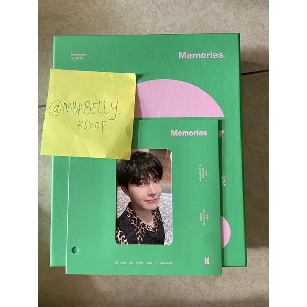 UNSEALED DVD MEMO BLURAY 20 + PC Jhope
