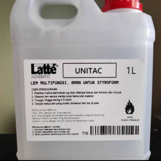 

Lem styrofoam gabus Latte Unitac 1000 ml