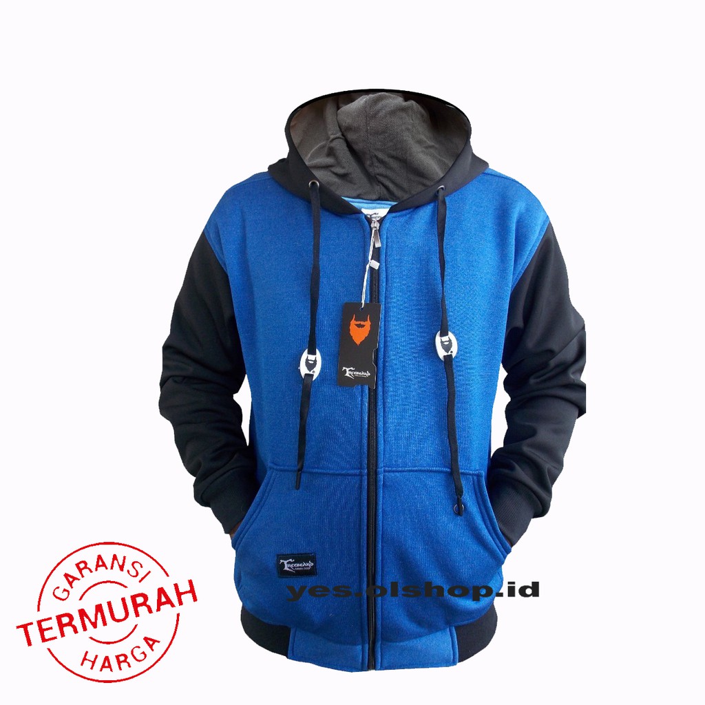 YES JAKET ZIPPER HOODIE TREEBEARD ORIGINAL