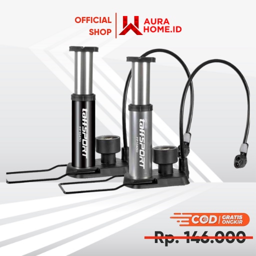 Pompa Angin Ban Sepeda / Pompa Angin Ban Roda Sepeda Sepedah Speda Motor Lipat Rockbross Bola Basket