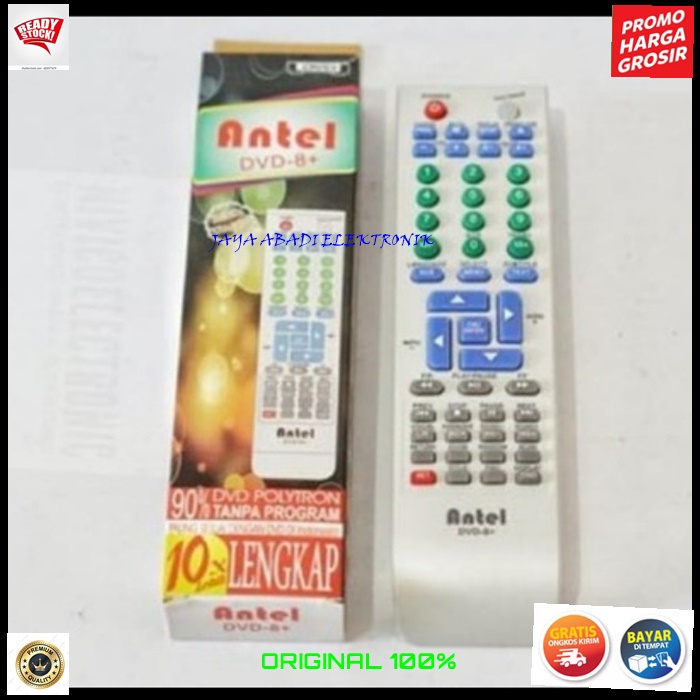 G578 REMOTE DVD UNIVERSAL MULTI KONTROL FUNGSI TV MOBIL AMPLI ELEKTRONIK AUDIO CONTROLER BISA SEGALA MEREK PORTABLE DVD TV UNIVERSAL Remote control dvd remot tv mobil car ampli elektronik controler berkhualitas BISA BUAT SEGALA MEREK DVD PLAYER. DVD