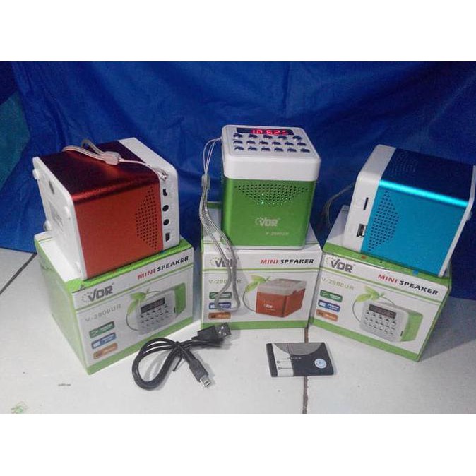 Speaker Hafalan Audio Al quran digital murottal VDR V-2900Ur kajian
