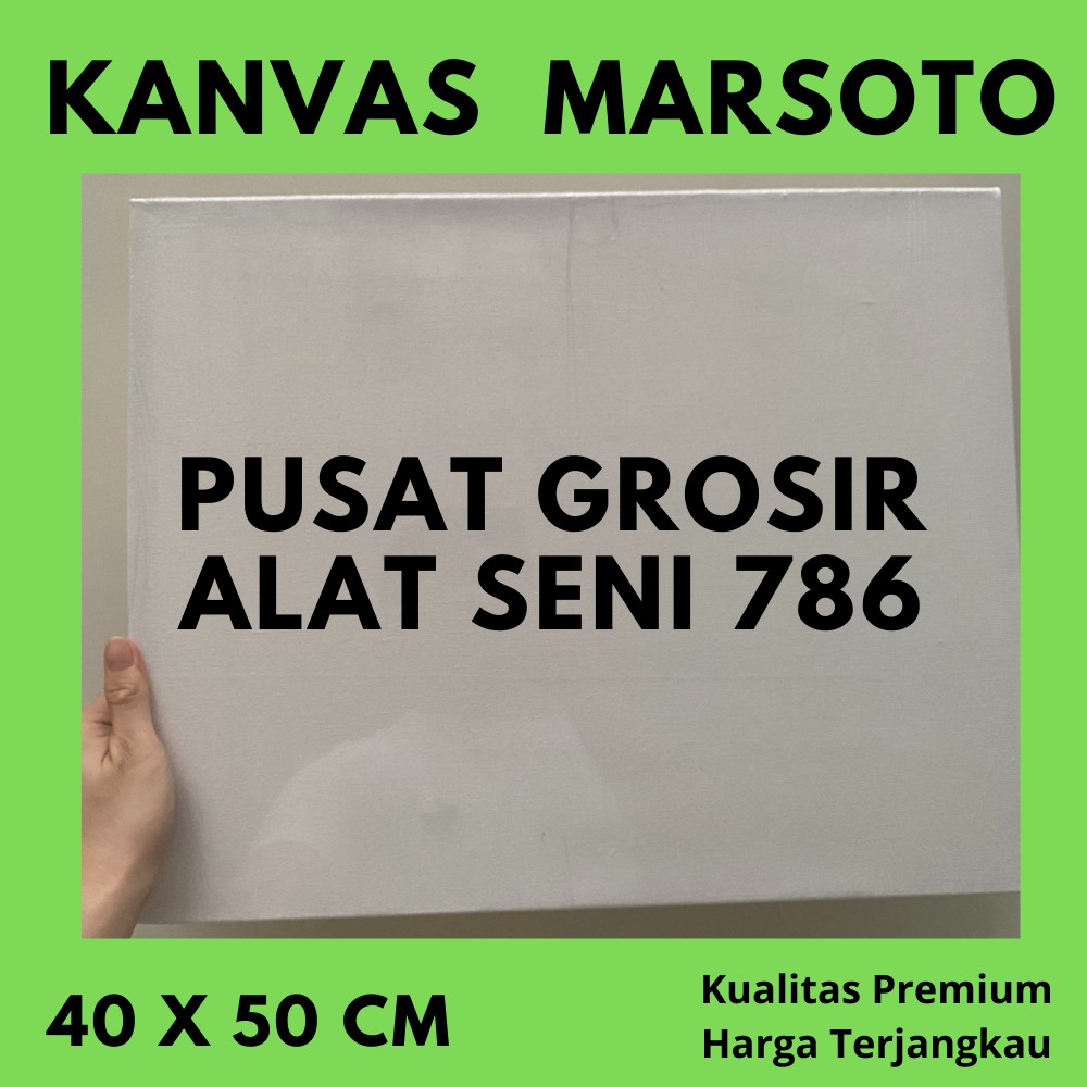 

Kanvas Lukis Marsoto 40 x 50 cm / Canvas Lukis