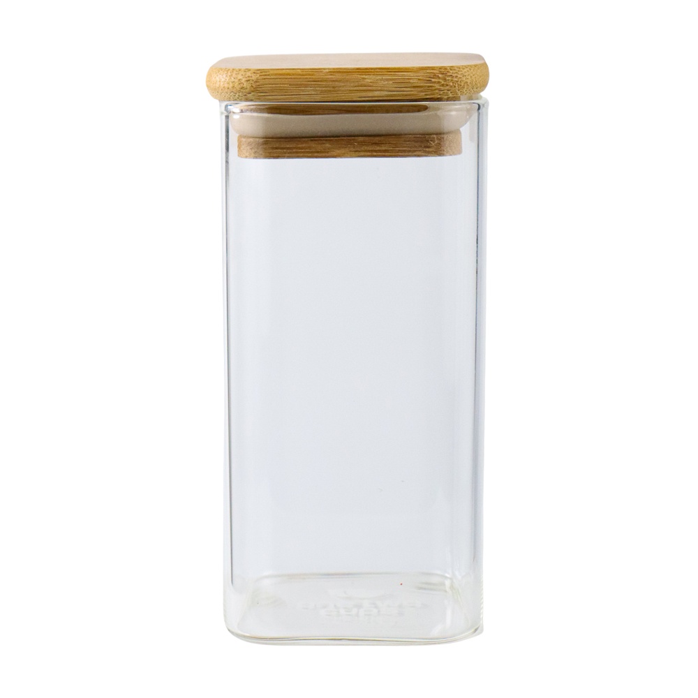 Toples Kaca Penyimpanan Makanan Glass Storage Jar 350ml - HC1019