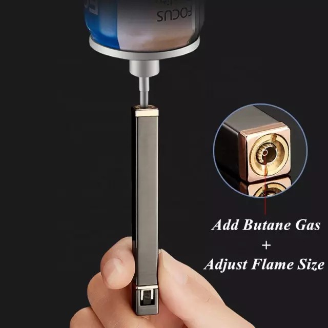 KOREK API PEMANTIK API SLIM GAS LIGHTER CLASSIC SLIM GAS LIGHTER KOREK API UNIK TIPIS BR14