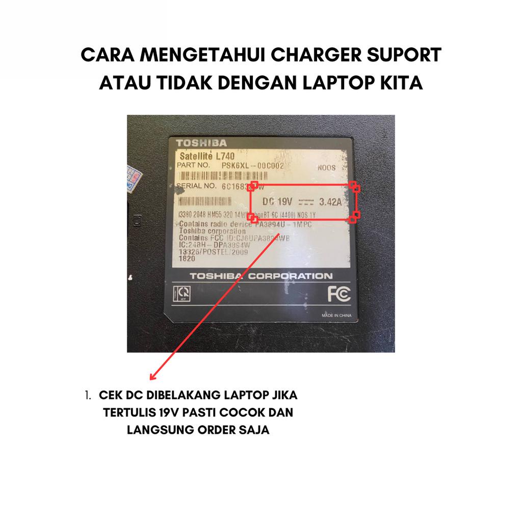 CHARGER TOSHIBA L635 L640 C800 C640 C600 l745 L40 L645 L600 C40 l740 C840 L840 L840 L735 A200 L510