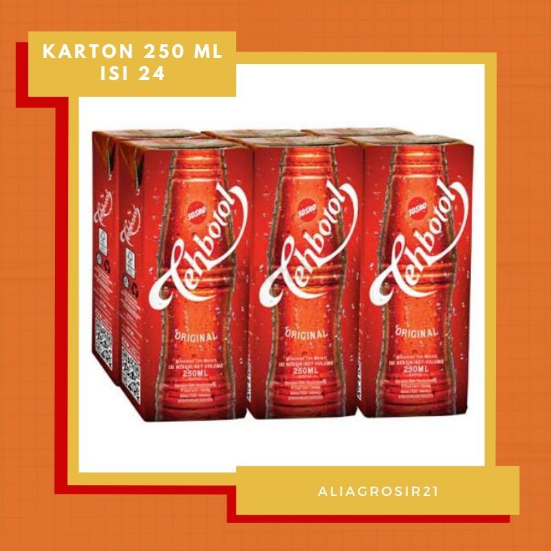 

Teh Botol Sosro 250 ml Karton