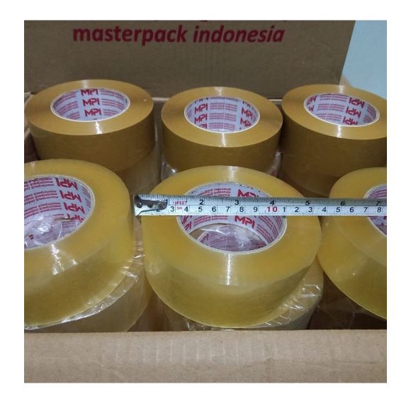 lakban bening jumbo 300yard x 2 inch murah