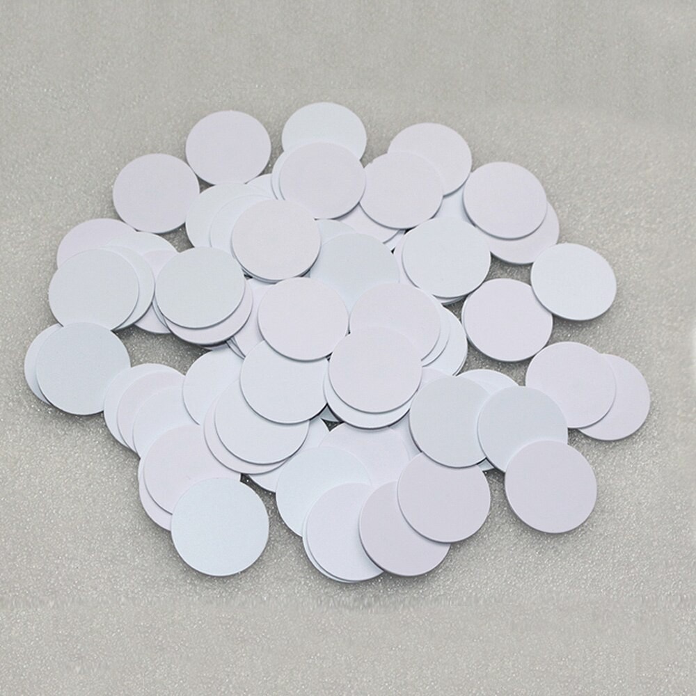 125Khz RFID EM4100 Coin Sticker Read Only Non Writable