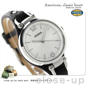 Fossil Es3199 Jam tangan wanita fossil ES3199 leather kulit hitam