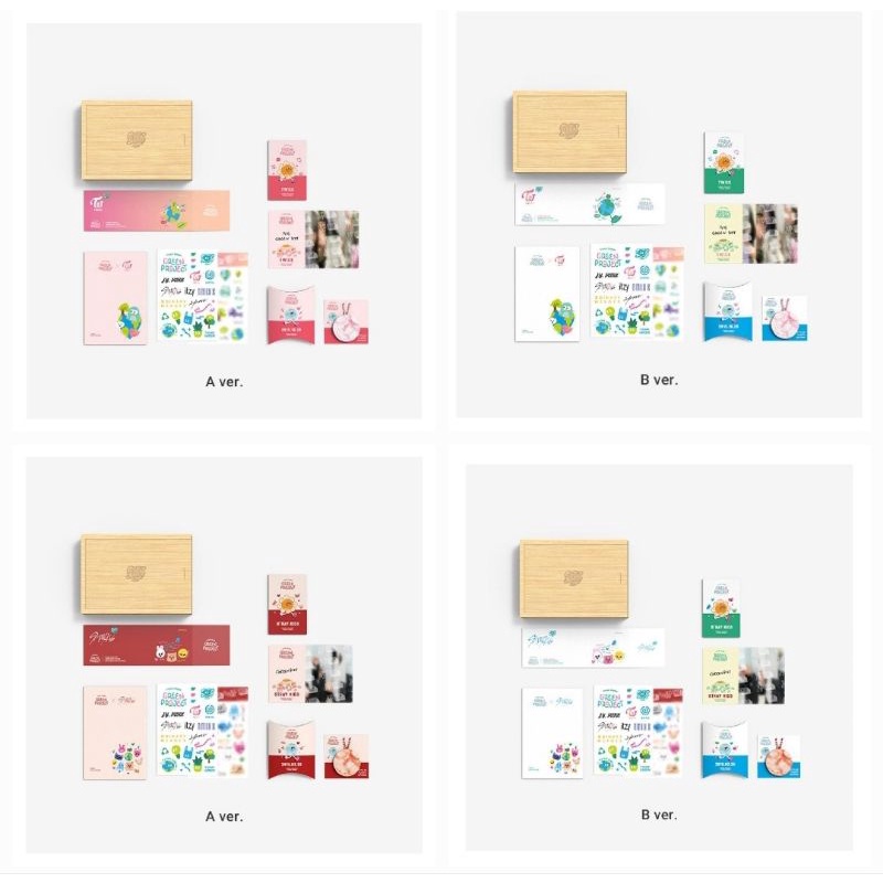 [DP] JYP ARTIST GREEN PROJECT (TWICE , STARY KIDS , ITZY , NMIXX , XDINARY HEROES)