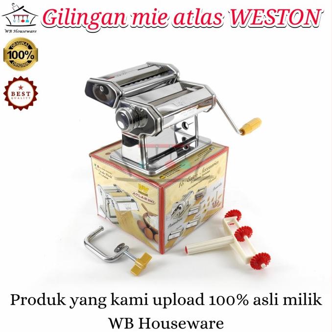 gilingan mie atlas weston 150 berkualitas tebal
