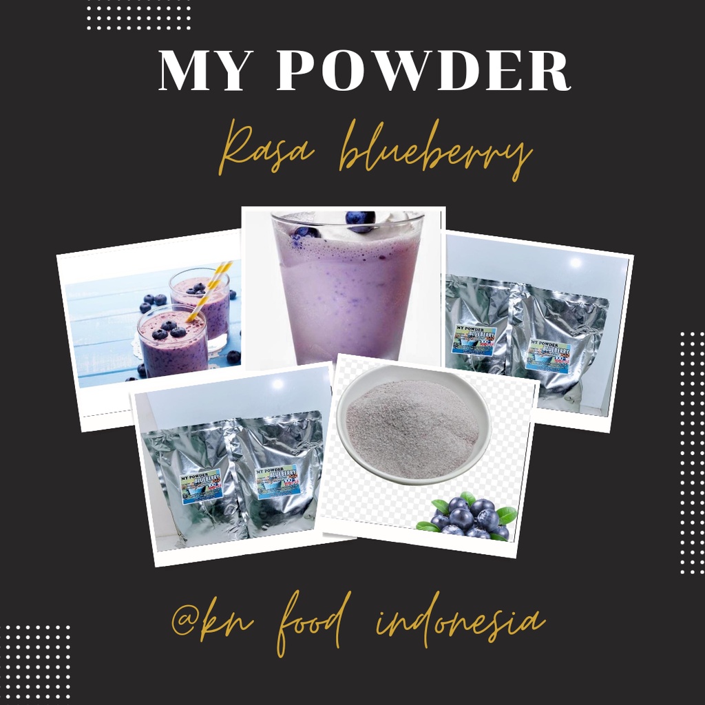 

Blueberry Bubuk Minuman / Powder Reguler Blueberry 1kg