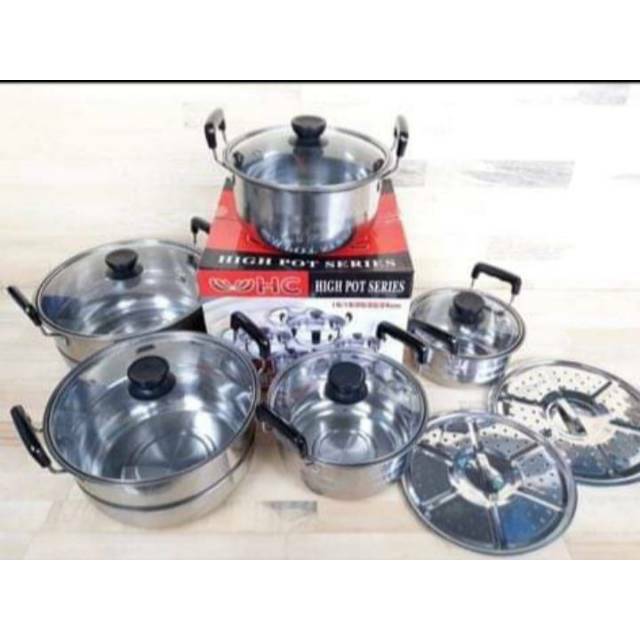 PANCI SET HC 10PC TUTUP KACA