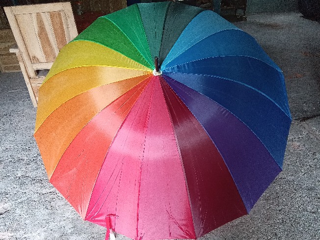 Payung Jumbo Pelangi