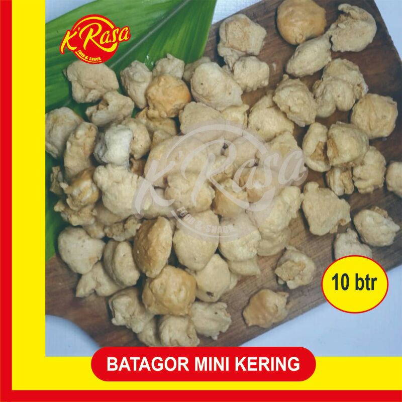 

Batagor mini kering 100 butir.khas bandung enak,renyah, cocok untuk bahan baku baso aci dan seblak