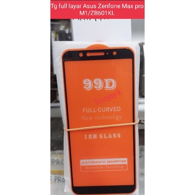 TG Tempered Glass  Asus Zenfone Max pro M1/ ZB601KL Asus Zenfone Max Pro M2 Asus Zenfone live L1 L2 Anti goris kaca full layar