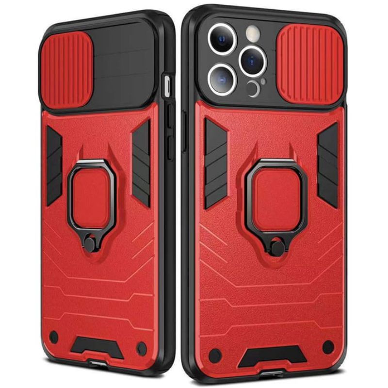 MANDIRI CASE OPPO RENO 7 5G A36 A55 4G A76 HARDCASE SLID PROTECTOR CAMERA IRON AMROR RING CASING SHO