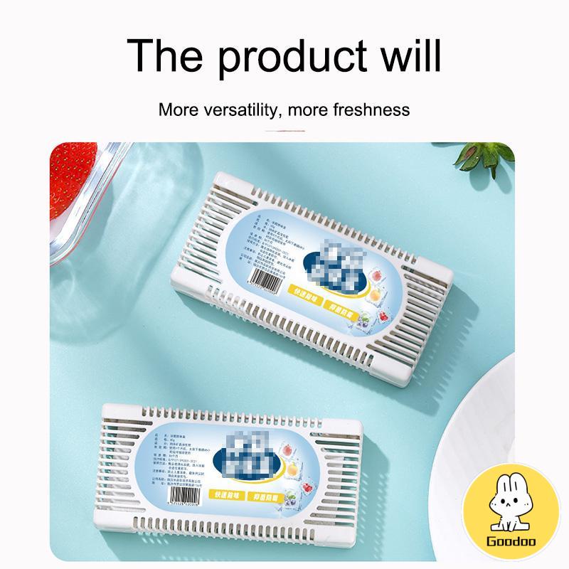 Kulkas Plastik Rumah Tangga Karbon Aktif Deodorizer Kotak Wewangian Perlengkapan Penghilang Bau -Doo