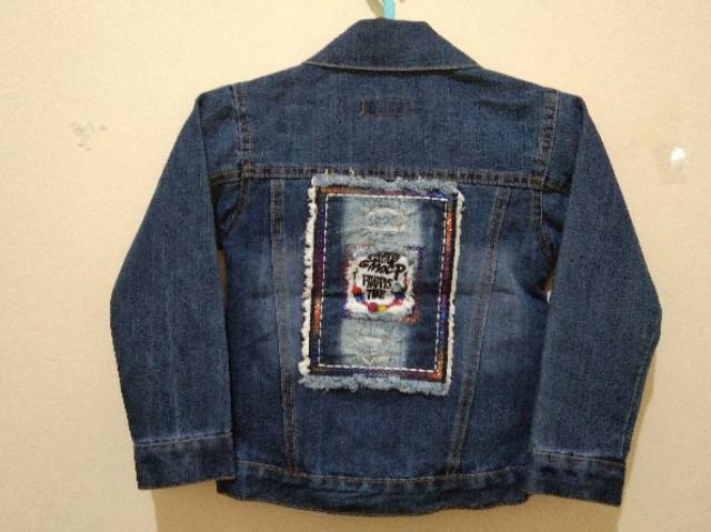 Jaket Jeans anak Perempuan