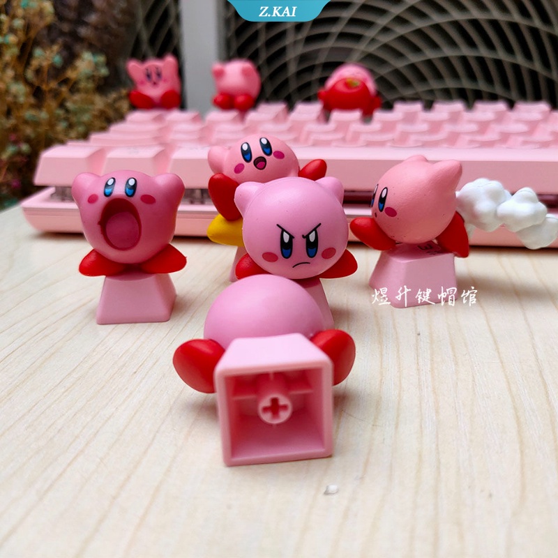 Keycaps Keyboard Mekanik Motif Kartun Untuk Nintendo Kirby