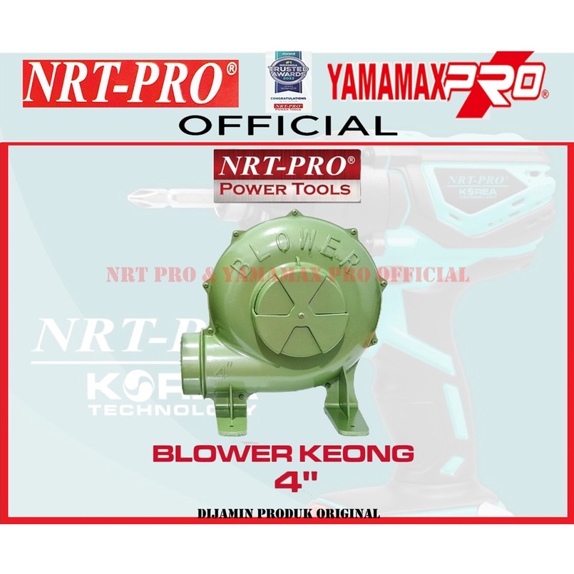 NRT PRO Blower Keong 4 Inch - Blower Elektrik 4 Inch - Blower Keong 4" " Original By NRT PRO "