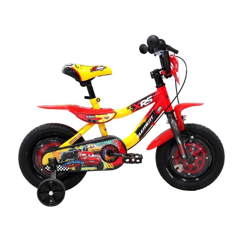 Sepeda anak Element Cars Disney Pixar 12 inch BMX 12 inch