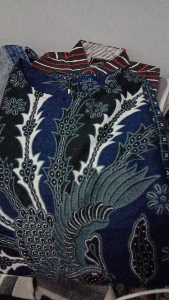 Batik Dolby Dolbi Dobby Doby Tenun Sutra Tulis Katun Atbm Baron Atasan Batik Wanita Sogan Srg307