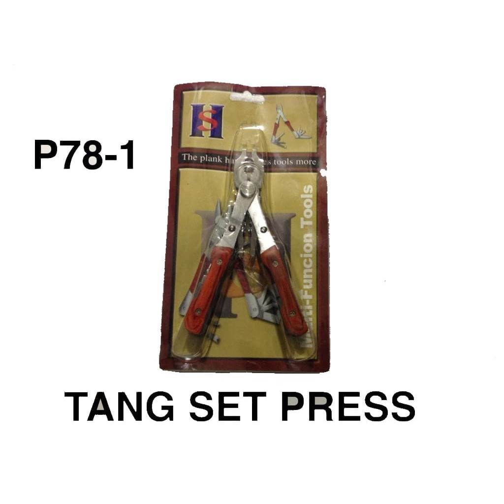 Hot Sale! TANG SET PRESS P78-1 MULTIFUNGSI TANG MINI SERBAGUNA PERKAKAS