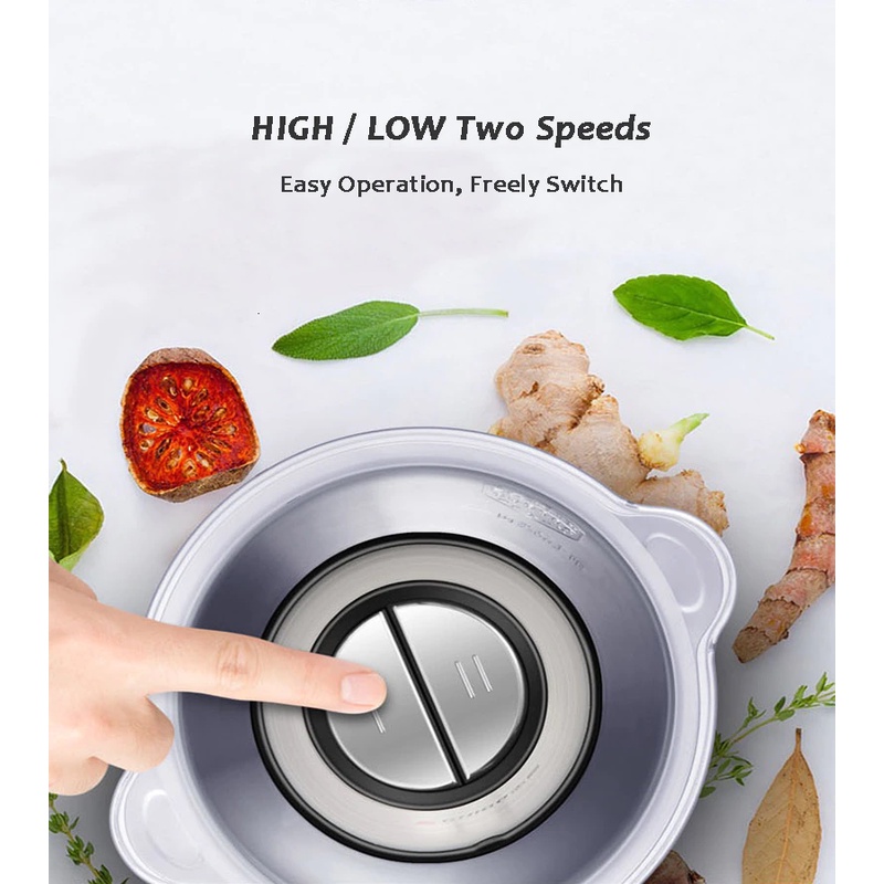 Blender Daging Stainless 2.L /  Meat Grinder Blender STAINLESS Chopper Serbaguna