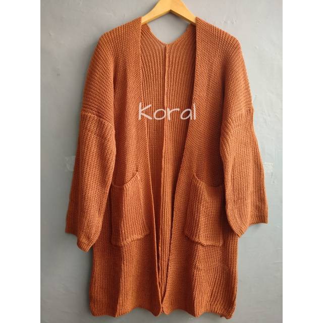 Cardigan Rajut Wanita Cardigan Lavella Cardigan Panjang Cardigan Premium Cardigan Kekinian