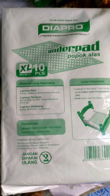 underpad 60x90