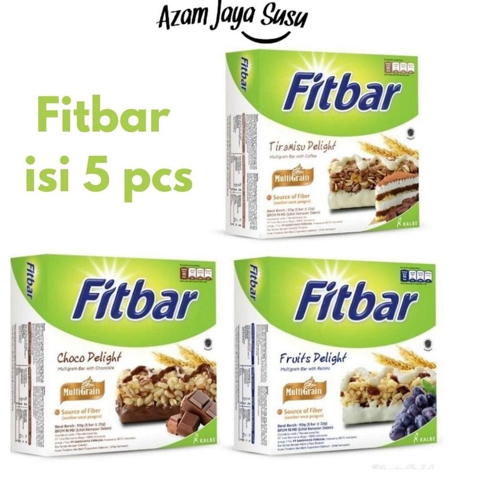 

Serba baru--FITBAR Healthy Snack Source of Fiber 5 x 22gr Fit-Bar TERMURAH isi 5 pcs/Azzamjayasusu