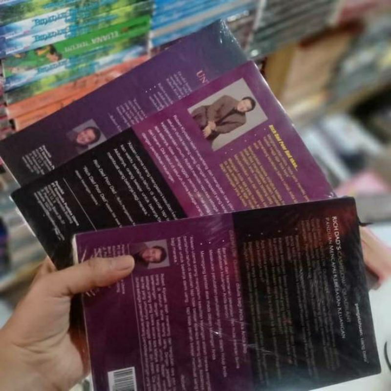 Paket 3 Buku - RICH DAD POOR DAAD, CASHFLOW QUADRANT, THE BUSINESS SCHOOL - Robert T Kiyosaki-1